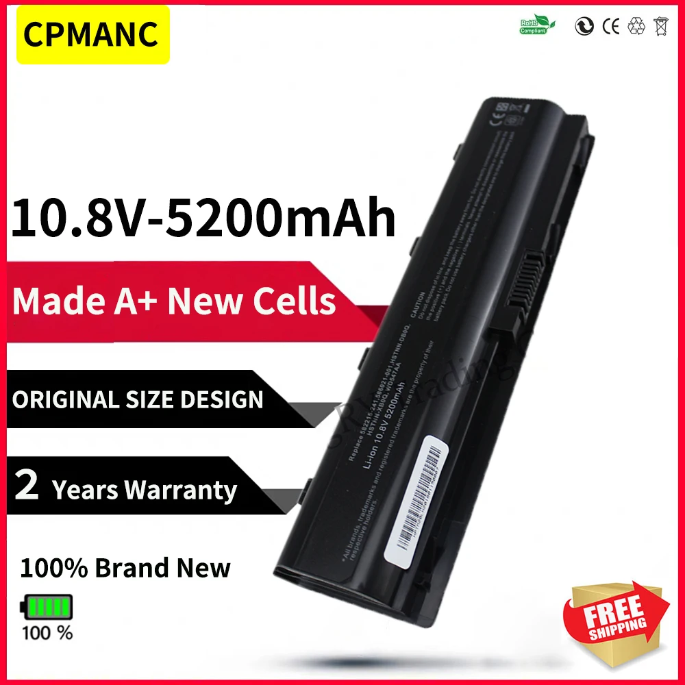 

Новая батарея для HP 582215-241 HSTNN-XB0Q LU06 586021-001 HSTNN-DB0Q HSTNN-I77C HSTNN-LB0Q TM2 TouchSmart TM2 TM2-1000 TM2-2000