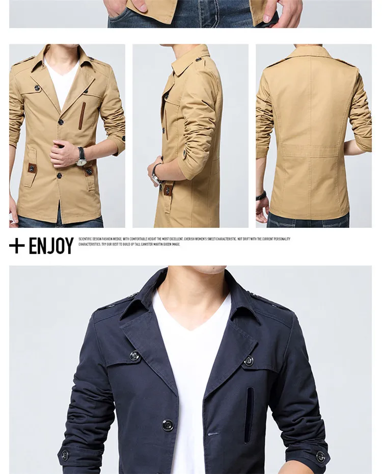 Мужское пальто средней длины, пальто с отложным воротником, бархатная куртка, кардиган, Зимний стиль, приталенный, корейский стиль, Popul