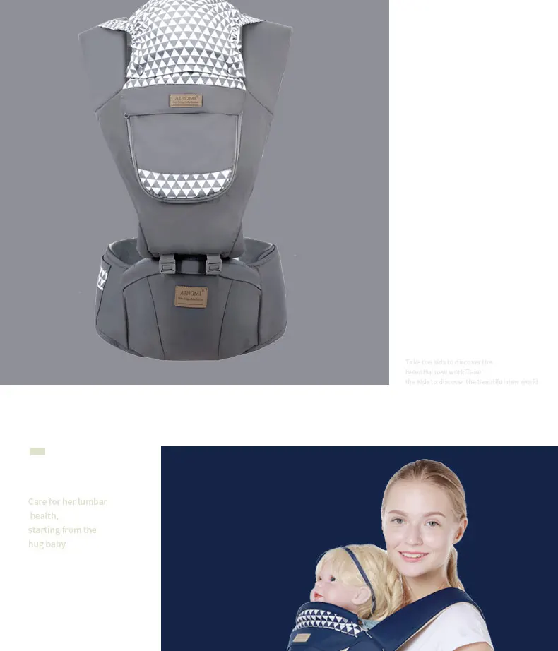 Breathable Baby Carrier Ergonomic Infant Backpack Hipseat for Newborn Prevent O-type Legs Sling Baby Wrap Kangaroos Carrier
