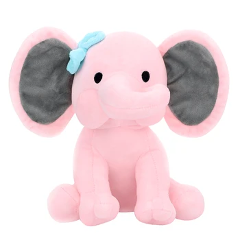 

1 Pc Appease Towel Creative Elephant Shaped Fashion Pacifying Toy Stuffed Animal Soothing Toy For Teens Students Toddlers Kids