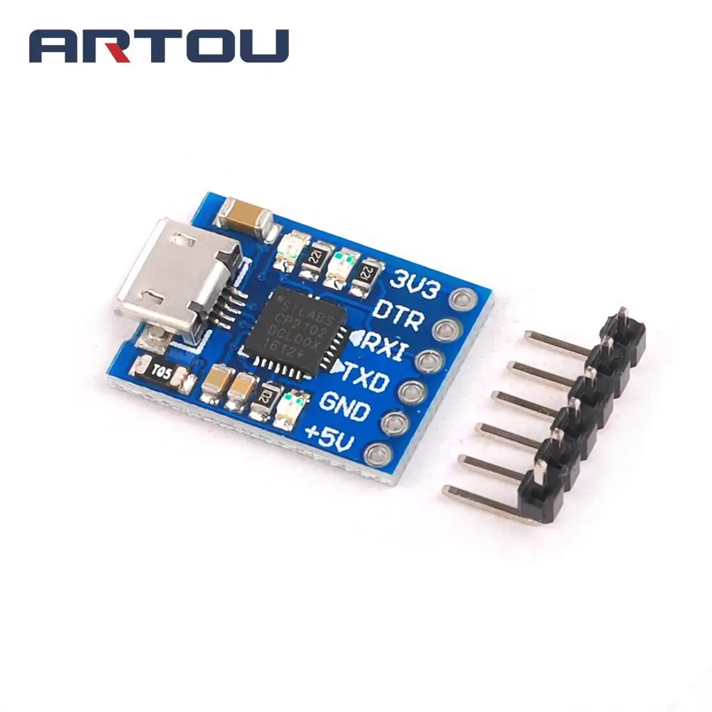 CP2102 микро USB к UART TTL модуль 6Pin серийный преобразователь STC Замена FT232 новый для