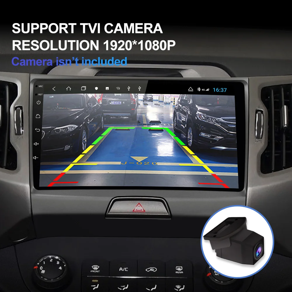 Isudar H53 4G Android 1 Din Авто Радио для KIA/Sportage автомобильный мультимедийный плеер Восьмиядерный ОЗУ 4 Гб ПЗУ 64 Гб gps USB DVR камера DSP