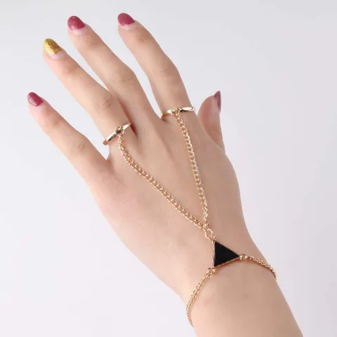 Crystal Butterfly Bracelet for Women Wrist Chain Jewelry Fashion Hand Back Chain Bangles Female Arm Link Ornaments