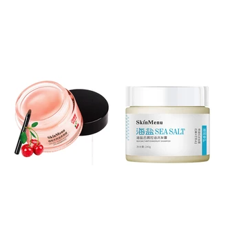 

Skin Menu Plant Flower Extract Lip Balm Sleeping Mask Enhancing and Repairing Sleeping Lip Mask& Skin Menu New Cool Summer Sea S