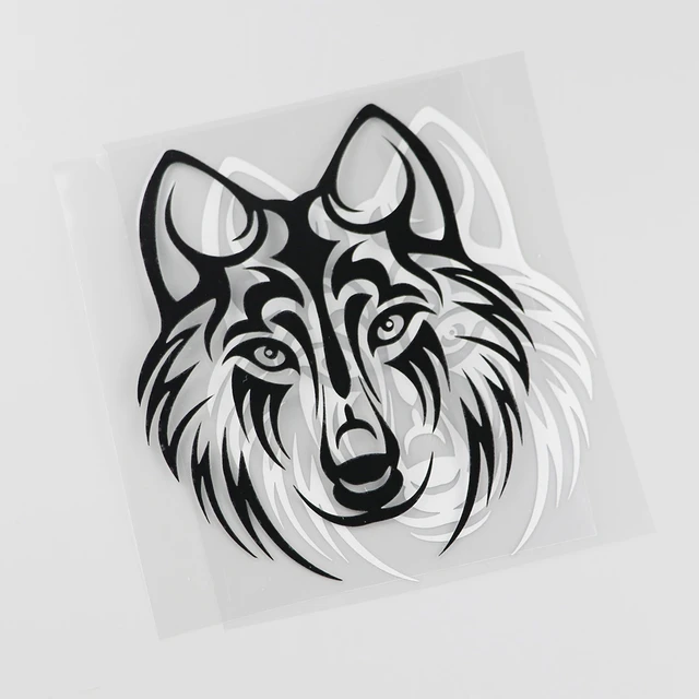 TakeShots Wolf Head 3 IN Sticker