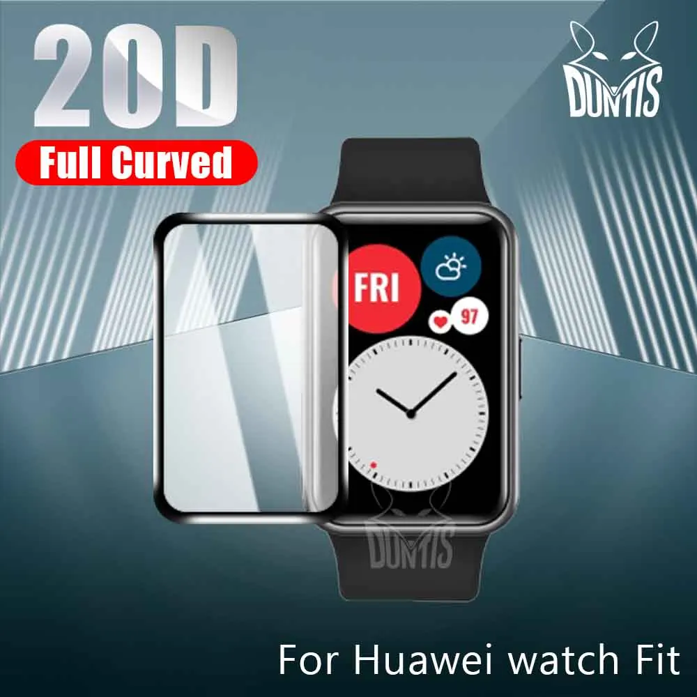 Protective-Film Screen-Protector-Accessories Huawei Watch Fit/honor 20D for Soft 