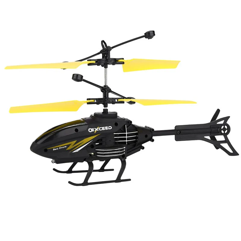 Mini RC Infraed Induction Helicopter Aircraft Flashing Light Toys mini drone Christmas Gift #4D20 (21)