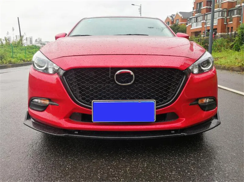 CEYUSOT для автомобильной решетки, новинка Mazda 3, Решетка переднего бампера, верхняя решетка для гриля, защитная крышка, АБС пластик, Мазда 3, Axela, 18, аксессуары
