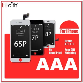 

Factory EFaith 20PCS/Lot 5.5 inch LCD For iPhone 6SP 7P 8P Plus LCD Display 3D Touch Screen Digitizer Replacement free DHL Ship