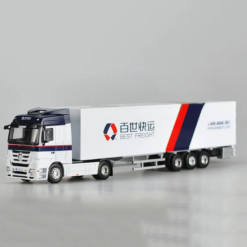 Контейнеровоз DHL Sinotrans DHL высокая имитация 1/50 масштаб сплав модель грузовика-контейнеровоза детская коллекция игрушек для подарка дисплей