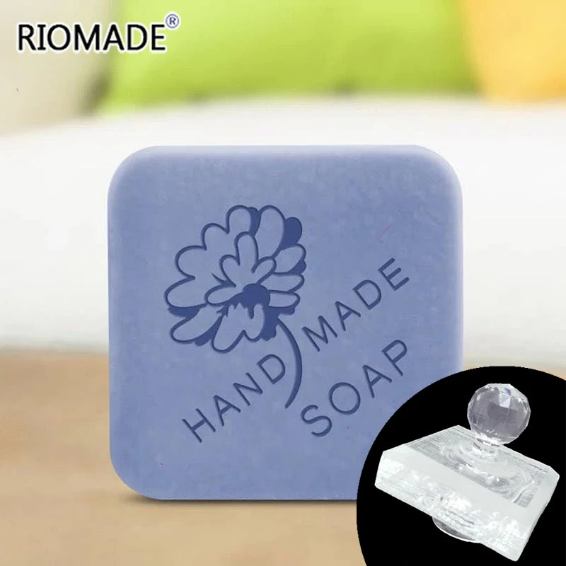 1pcs Handmade Soap Stamp Scrapbooking Engraving Resin Soaps Stamps