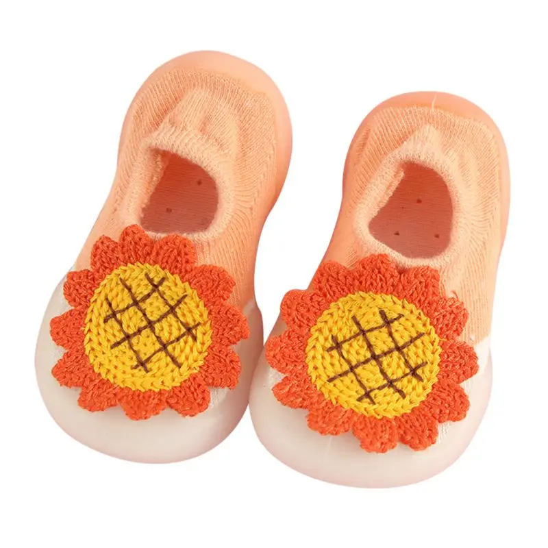 

Autumn Boys Girls Non-slip Soft Soles Sock Shoes Toddler Baby Boy Girl Cotton Breathable Anti Slip Sock Shoes