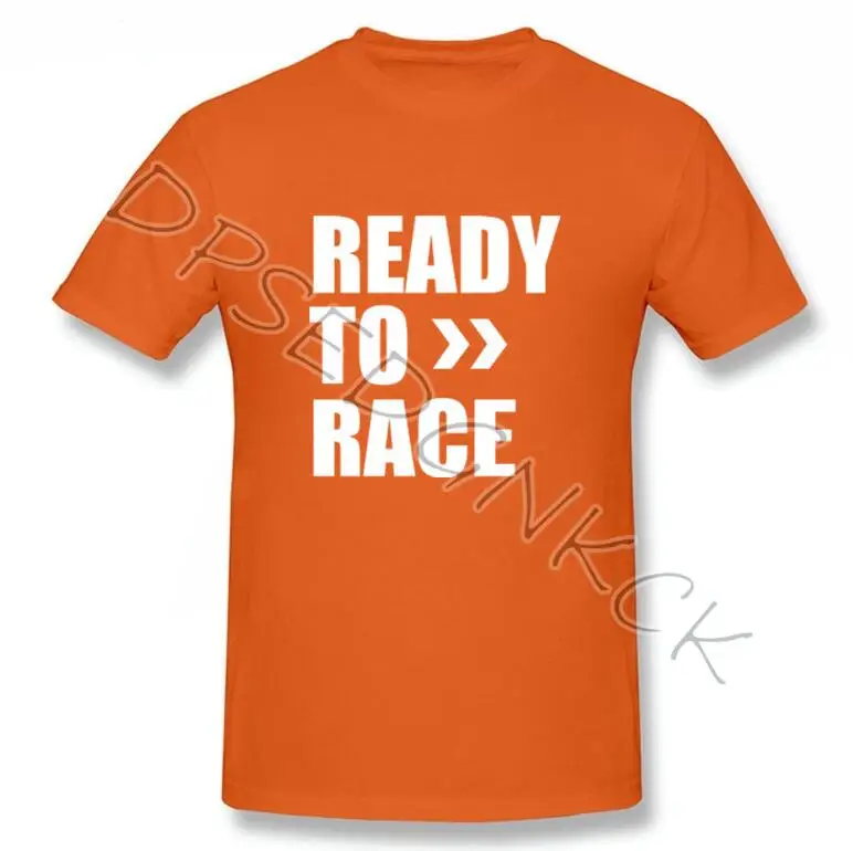 

Top Summer KTM Ready To Race T-Shirt Biker Motorcycle Rider Cotton Short Sleeve T shirt Camisetas Hombre Tee shirt homme AO-45