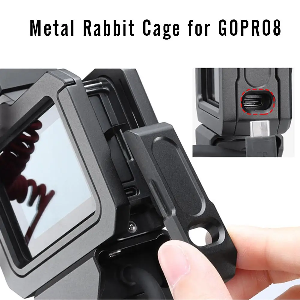 Для Ulanzi G8-5 Gopro8 Спортивная камера ударопрочные сапоги на холодную погоду расширение Vlog фото фотография металлическая клетка для кроликов аксессуары