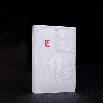 

Hetian jade 12 zodiac pendants send friends to bring their own