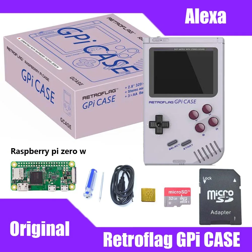¡En Stock! Original Retroflag GPi caso Kit para Raspberry Pi cero/cero W - 1