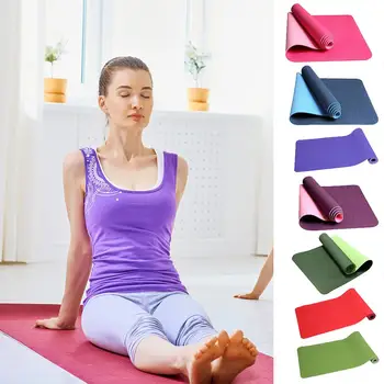 

Yoga Supplies Health & Beauty Elastic Body Building Non-Slip Foldable Foldable Pilates Carpet Yoga Mat Mats Home & Living Yoga