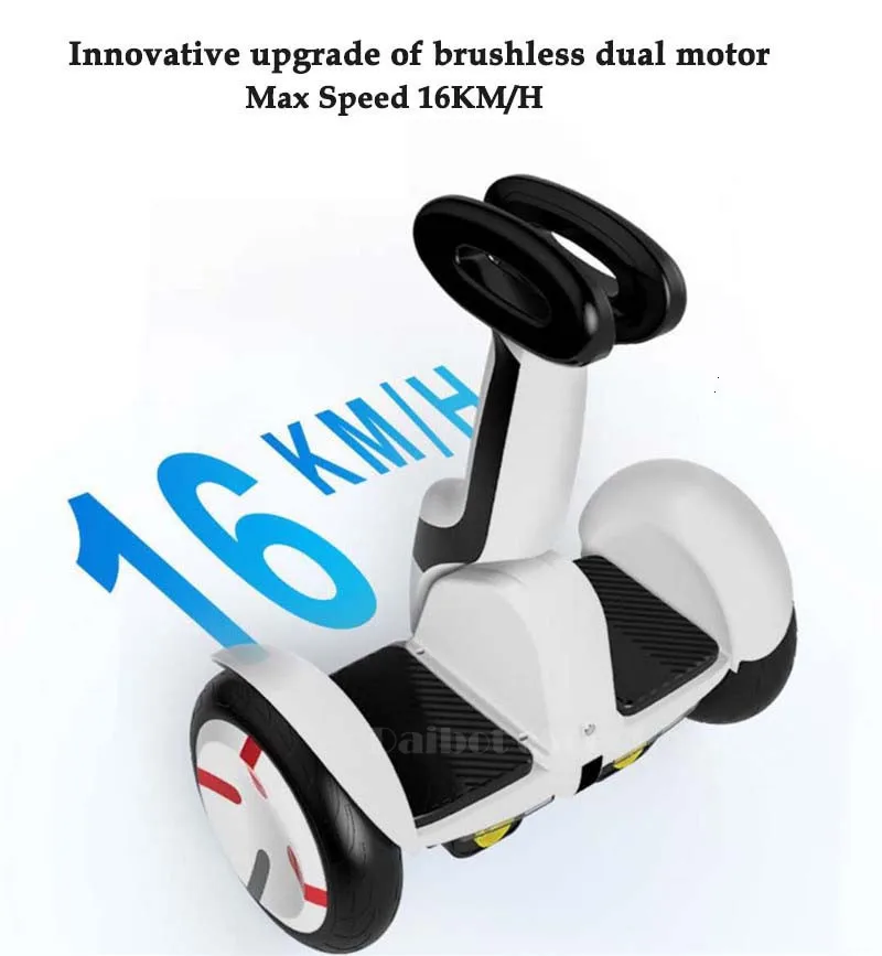 Daibot Kids Electric Scooter 2 Wheel Self Balancing Scooters With APPBluetooth Speaker 10Inch 36V 400W2 Adults Mini Hoverboard (21)