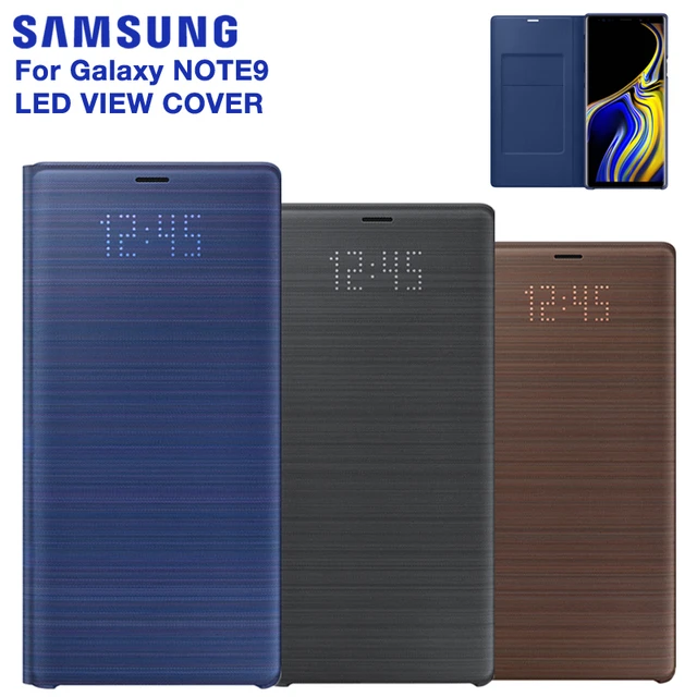 SAMSUNG Original LED View Cover Smart Cover Phone Case for Samsung Galaxy  Note 9 Note9 SM-N9600 N9600 N960F Original Phone Cover