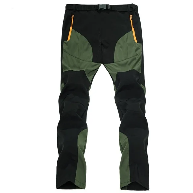 Army Green Эластичные водонепроницаемые повседневные брюки мужские быстросохнущие брюки в стиле милитари Тактические длинные брюки спортивные брюки мужские дышащие рабочие брюки S-3XL - Цвет: Army Green