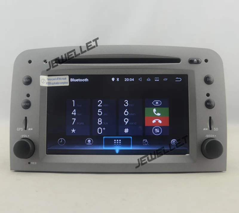 Четырехъядерный Android 9,0 автомобильный DVD gps Радио навигатор для Alfa Romeo 147 GT с 4G/Wifi DVR OBD mirror link 1080P