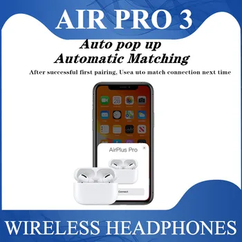 

MUSUBO Sport Wireless Headset Bluetooth Earphon TWS Air 3 Pro s HIFI Headset Touch For iPhone Xiaomi Huawei Samsung Smart Phone