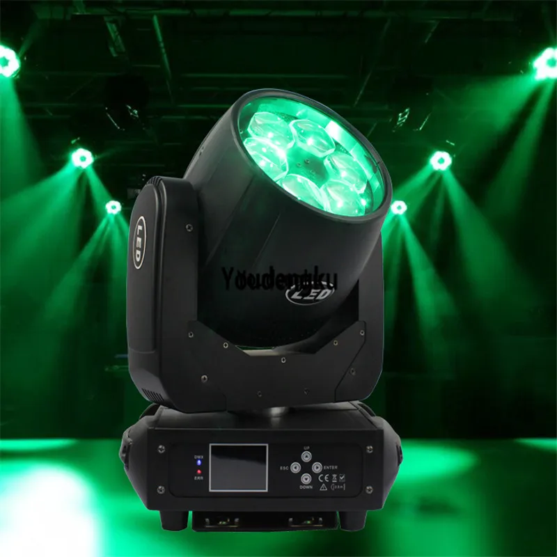 2pcs Party disco bar led mimi wash moving head ligth 6x40w rgbw 4in1 mini bee eye zoom Show Stage Light | Освещение