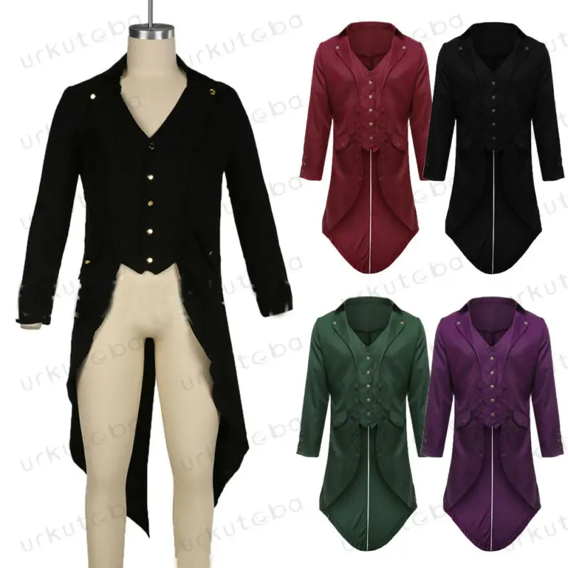 Мужское полупальто на пуговицах с длинными рукавами и карманами|Куртки| |