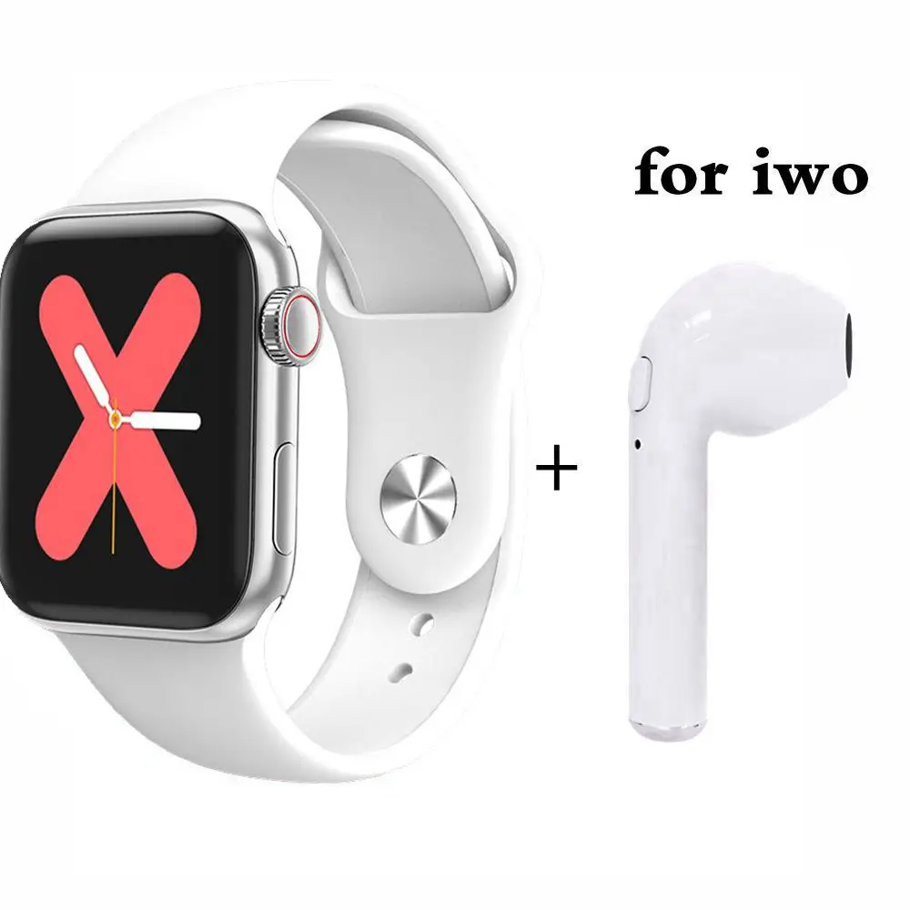Gray white add H На весь день, яркий дисплей, 80%, серия Close 5, Смарт часы, 40 мм, сменный Браслет, умные часы для мужчин и женщин, для IOS, Android, PK Iwo10, W54, W55 - Цвет: Gray white add H