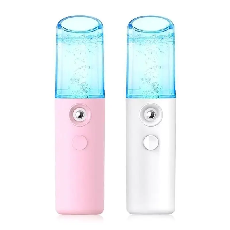 Мини USB нано для лица пароочиститель Mister спа для лица увлажняющий уход за кожей ручной, перезаряжаемый портативный путешествия