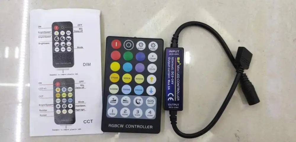 Dc12v 24v 5pin 4 канала 28key RF беспроводной мини rgbw светодиодный пульт дистанционного управления для управления smd светодиодные полосы 5050 RGBW и RGBWW освещение