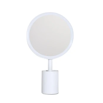 

Portable Makeup Mirror Pocket Mirror Led Folding Storage HD Fill Light Travel Charging Beauty Mirror