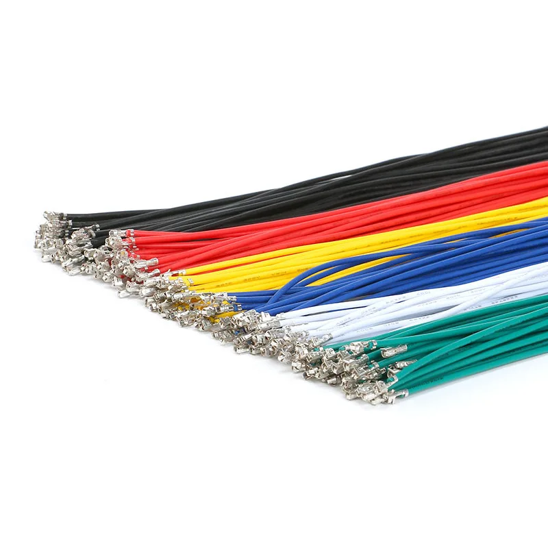 100PCS/Set Tin Plated Breadboard PCB Solder Cable 26AWG 20cm Fly Jumper