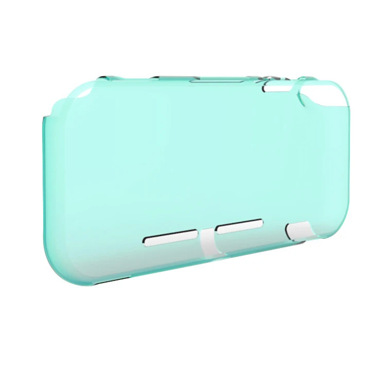 transparent green Дорожный переключатель Lite Мягкий ТПУ защитный кожаный чехол Защитная крышка Держатель ручки для nintendo переключатель Nitendo Lite мини консоль - Цвет: transparent green