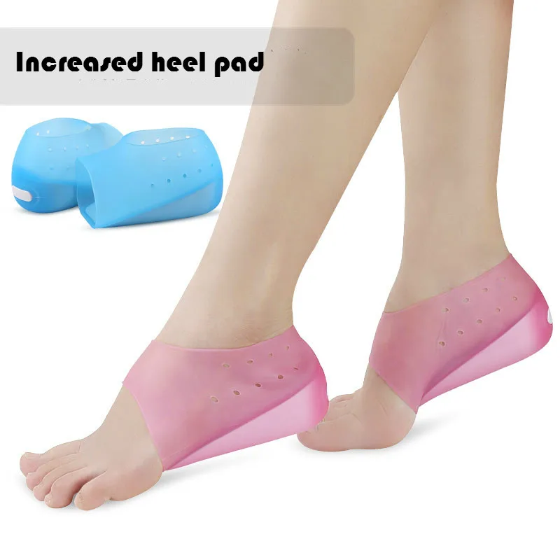 

EFBABA Height Increase Insole Shoe Pad Inserts Lifts Silicone Insoles For Shoes Men Women Invisible Wearable Increased Pads