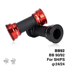 

BB92 MTB Press Fit Bottom Bracket 41mm Road Bike PF92 BB86 BB90 BB for 24mm Crankset Chainset Crank Compatible BB72