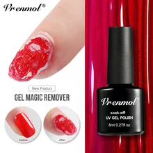 Vrenmol 8ML Magic Burst Remove Gel Soak Off UV&LED Nail Polish Gel Cleaner Lint Free Wipes Nail Supplies for Professionals Vrenmol 8ML Magic Burst Remove Gel Soak Off UV&LED Nail Polish Gel Cleaner Lint Free Wipes Nail Supplies for Professionals