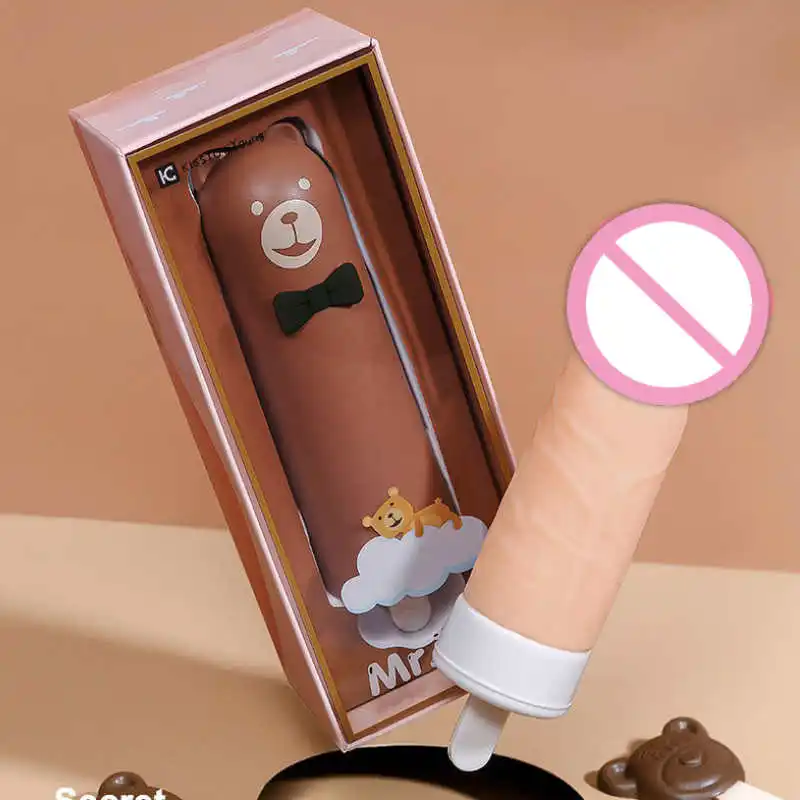 Милый секс игрушка Мистер Тед Тедди вибрирующий фаллоимитатор для женщин мягкая