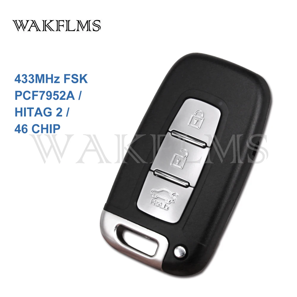 Smart Card Keyless Entry Automotive Remote Car Key For HYUNDAI I30 I45