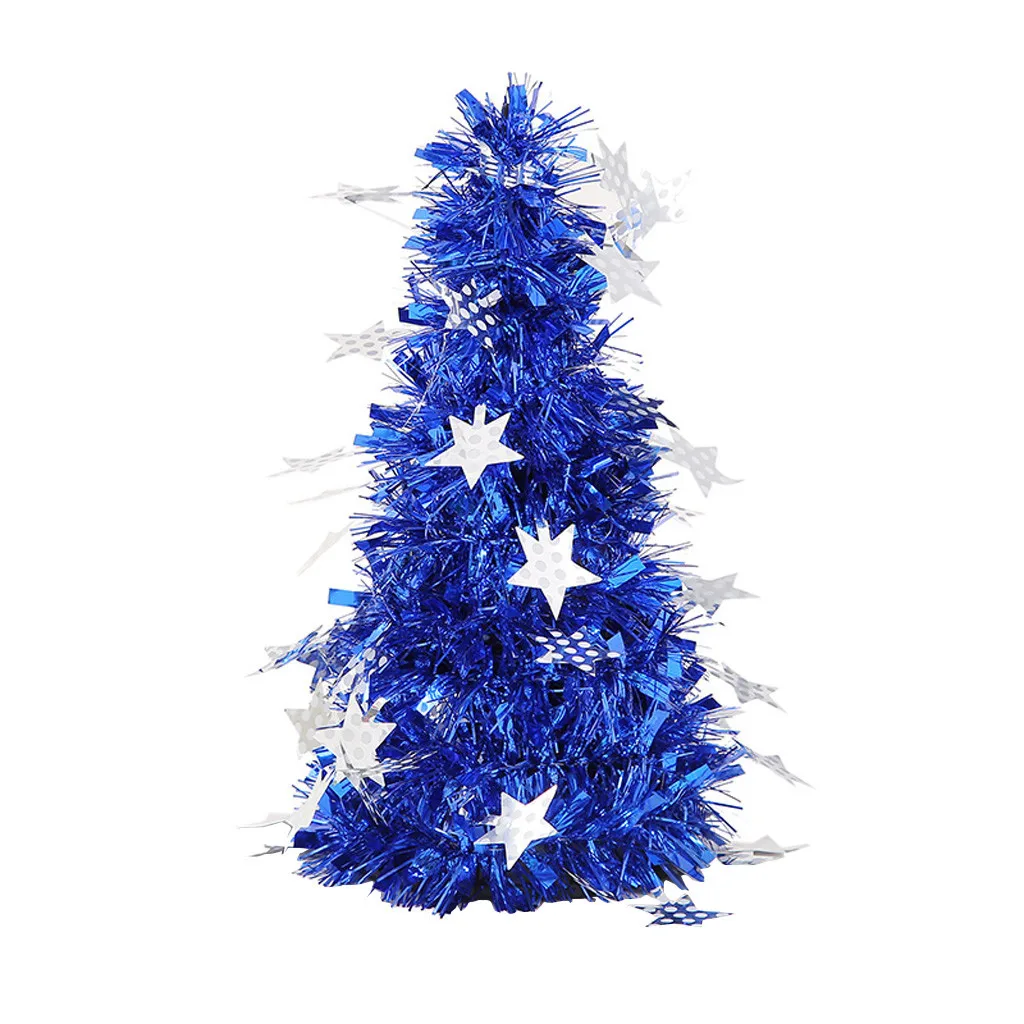 Shining Christmas Tree Festival Home Party Ornaments Xmas Decoration Gift Sequin christmas tree decorations arbol de navidadF104