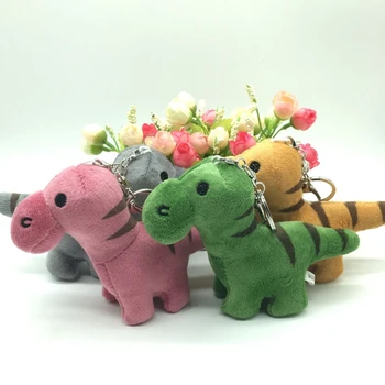 

10cm Cute Dinosaur Animals Bag Backpack Pendant Keychain Doll Kid Toy