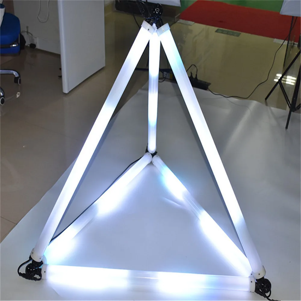 Красочная трубка WS2811 RGB 360 градусов 6 шт. искусственная 3D фотография пиксель D40 мм