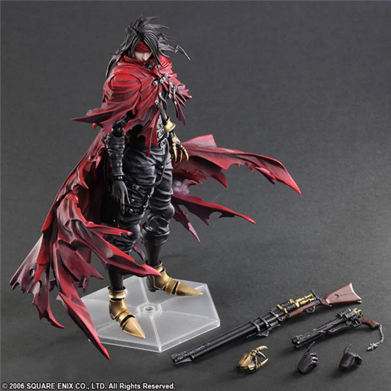 Игра Arts Kai Dirge of Cerberus Final Fantasy VII FF7 Винсент Валентина ПВХ фигурка Коллекционная