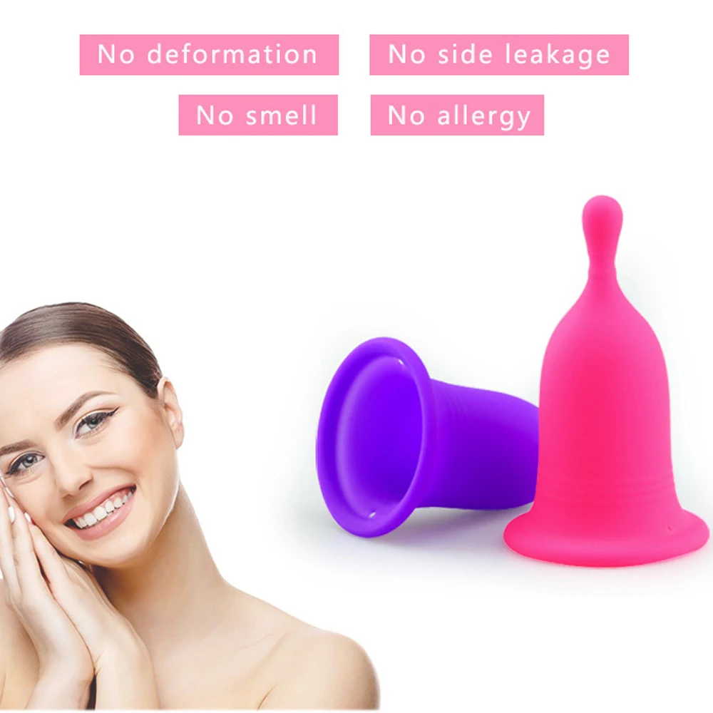 Новая менструальная чаша ежемесячный период чашка coppetta mestruale menstruatie Cup coupe menstruelle