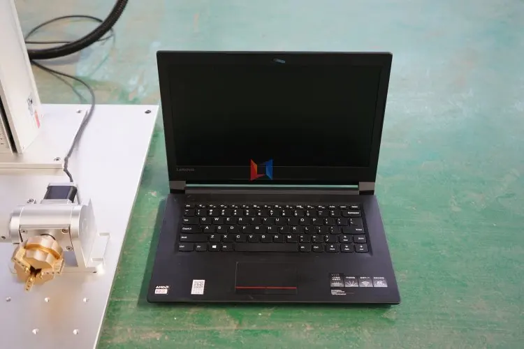 20W 30W JPT Mopa fiber color laser marking machine for stainless steel / color fiber laser marker