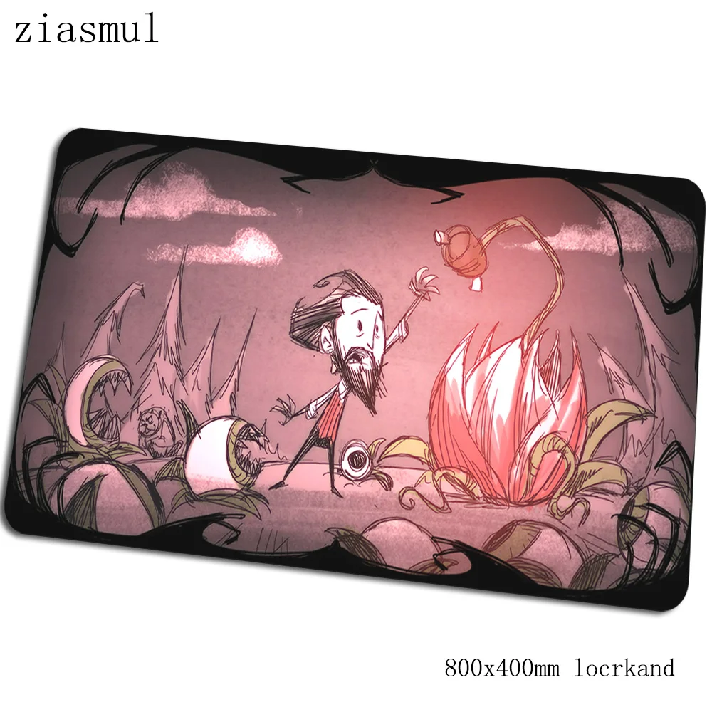 Коврик для мыши dont starve 80x40 см игровой коврик для мыши рождественские подарки офисный notbook Настольный коврик очаровательные padmouse игры pc gamer коврики - Цвет: Size 800x400x2mm