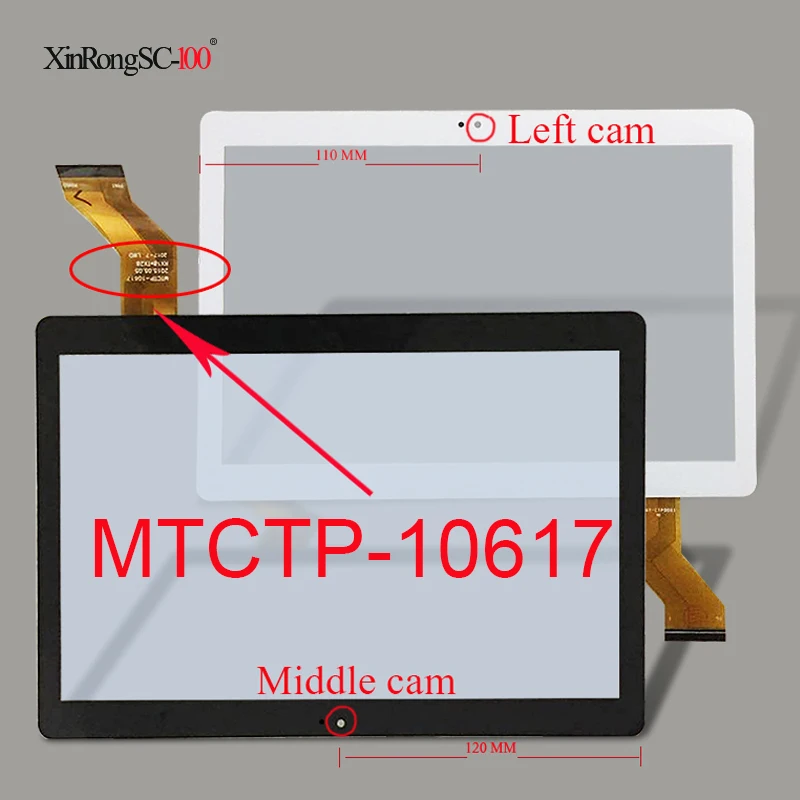 Для BMXC CARBAYTA B801/K108/K107/S107/T900/S108/S109/k109 Сенсорная панель mtk8752 MTCTP-10617 RX18 TX28 ASCTP-101223 |