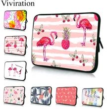 Ins, сумка для ноутбука с фламинго, сумка для планшета, 10,1, 12, 13,3, 14, 15,6, 17, чехол для ноутбука, чехол для нетбука, Нейлоновые женские сумки, Рождественский подарок