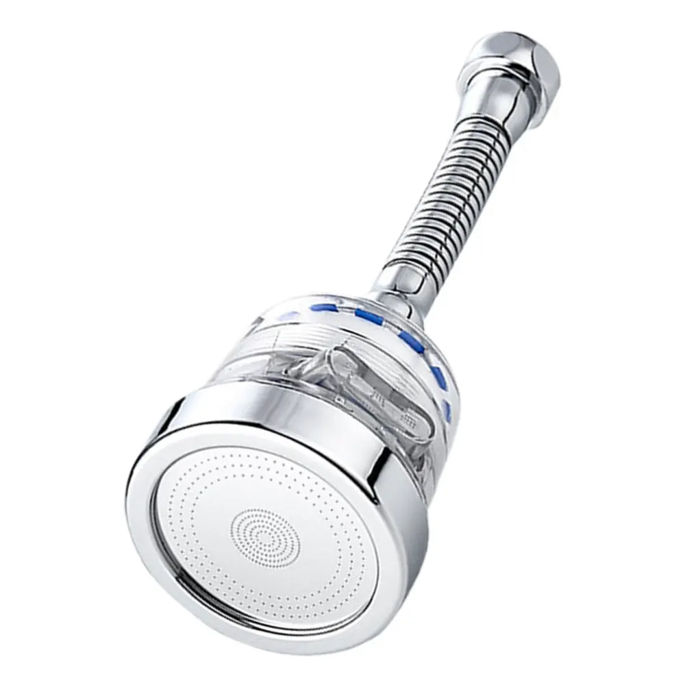 

1Pc Kitchen Splashproof Faucet Tap Lengthen Third-gear Universal Filter Silver