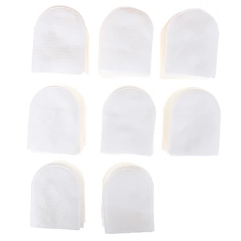 

200pcs Face Make Up Removing U-shaped Pocket Cotton Pad Makeup Facial Cotton Pads Soft Cosmetic Pad With Storage Box
